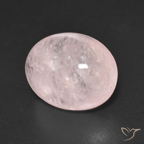 Morganita Rosado claro natural de 5.79 ct, Ovalada, Transparente