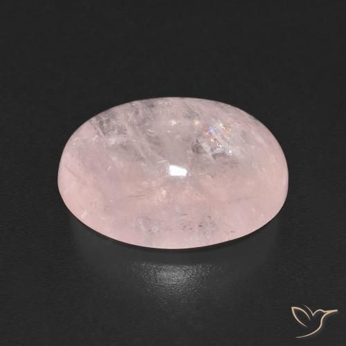 Morganita Rosado claro natural de 5.79 ct, Ovalada, Transparente