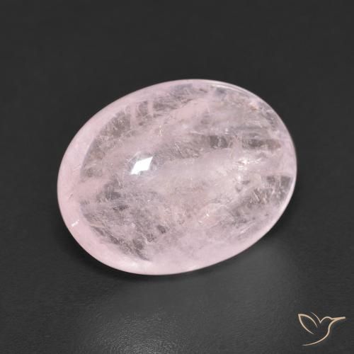 Morganita Rosado muy claro natural de 7.10 ct, Ovalada, Transparente