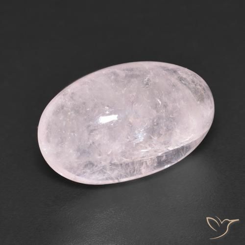 Morganita Rosado muy claro natural de 7.32 ct, Ovalada, Transparente