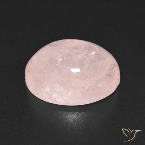 Morganita Rosado claro natural de 5.89 ct, Ovalada, Transparente
