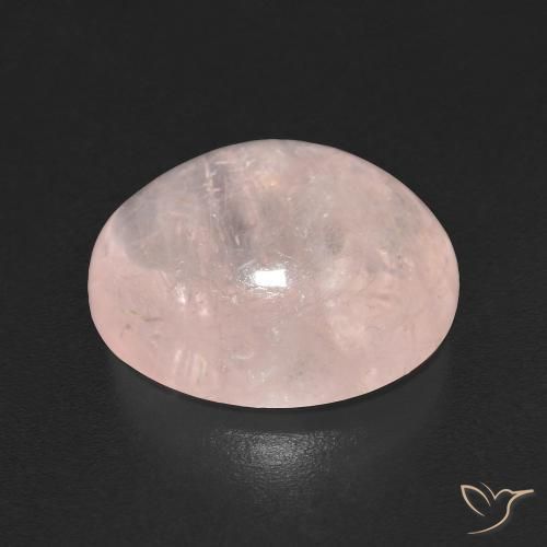 Morganita Rosado claro natural de 6.74 ct, Ovalada, Transparente