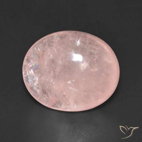 6.33ct Natural Rosado flamingo morganita, Ovalada, Transparente