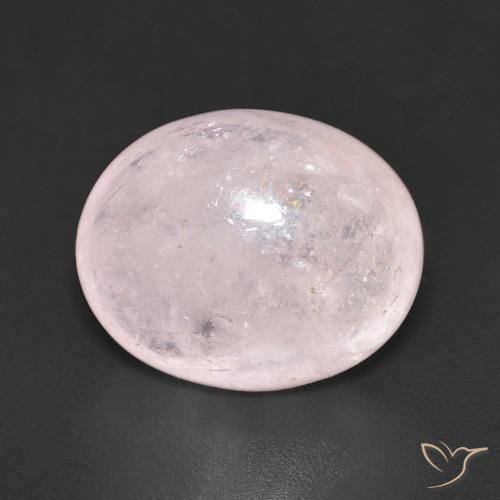 5.37ct Natural Rosado claro morganita, Ovalada, Translúcido