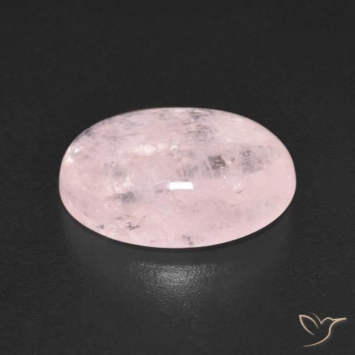 Morganita Rosado claro natural de 5.87 ct, Ovalada, Transparente