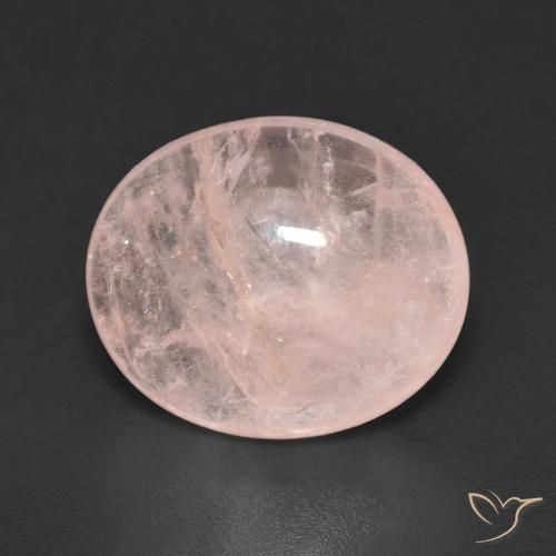 4.45ct Natural Rosado medio morganita, Ovalada, Transparente
