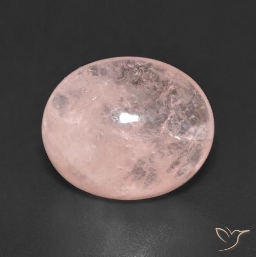 6.02ct Natural Rosado medio morganita, Ovalada, Transparente