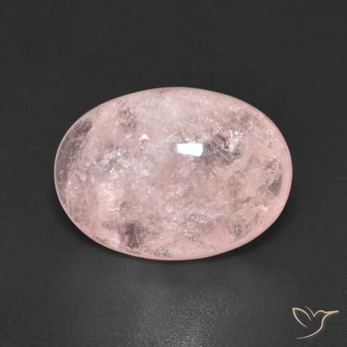 6.49ct Natural Rosado medio morganita, Ovalada, Transparente