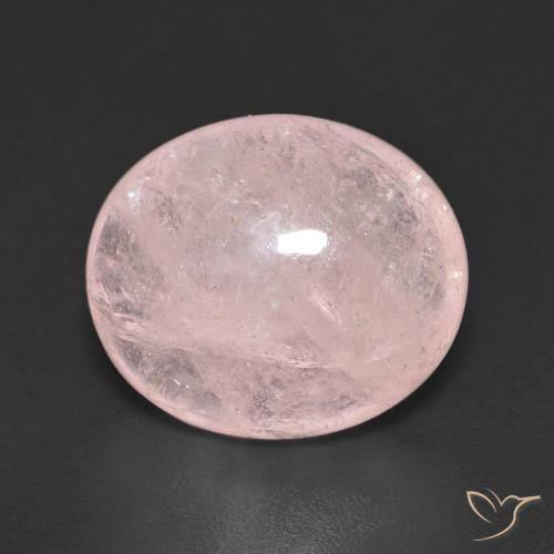 6.44ct Natural Rosado medio morganita, Ovalada, Transparente