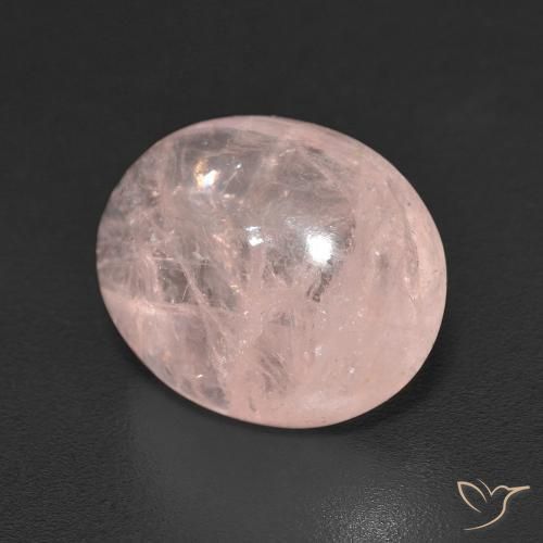 Morganita Rosado medio natural de 4.71 ct, Ovalada, Transparente