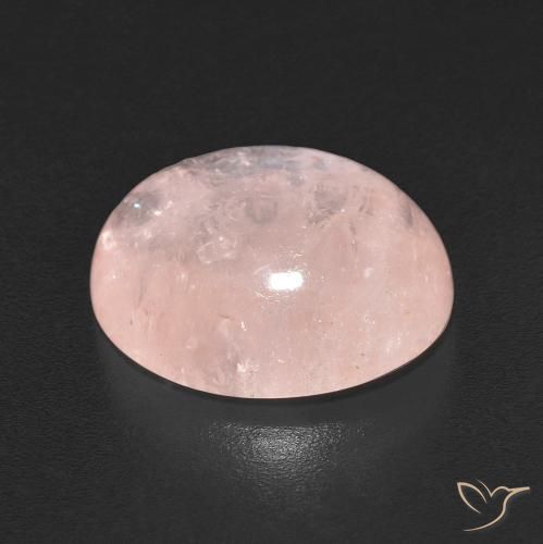 Morganita Rosado medio natural de 4.71 ct, Ovalada, Transparente