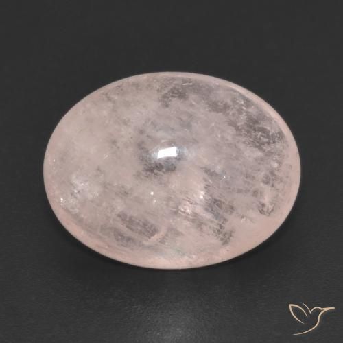 9.29ct Natural Rosado coral claro morganita, Ovalada, Transparente