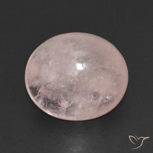 4.90ct Natural Rosado coral morganita, Ovalada, Transparente