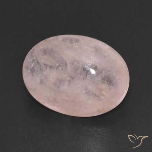 Morganita Rosado claro natural de 7.68 ct, Ovalada, Transparente