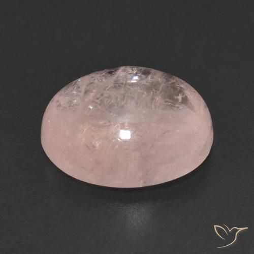 Morganita Rosado claro natural de 4.68 ct, Ovalada, Transparente