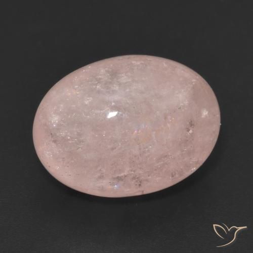 9.93ct Natural Rosado claro morganita, Ovalada, Translúcido