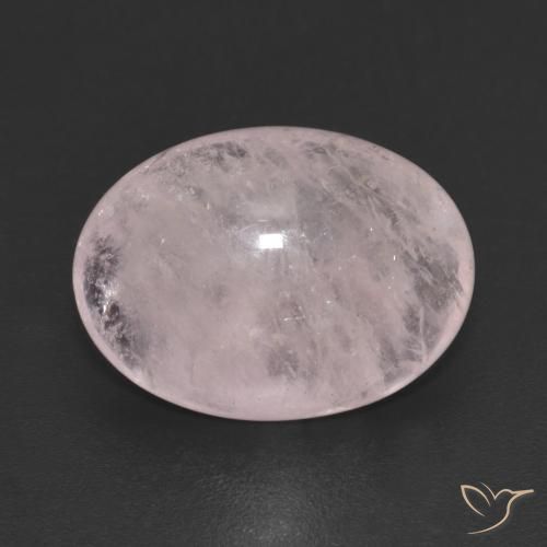 7.19ct Natural Rosado coral claro morganita, Ovalada, Transparente