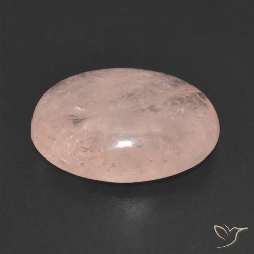 Morganita Rosado medio natural de 4.86 ct, Ovalada, Transparente