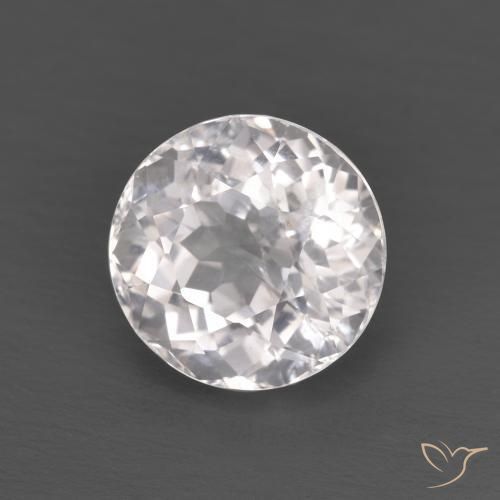 Morganita Rosado claro natural de 1.46 ct, Redondo, VS