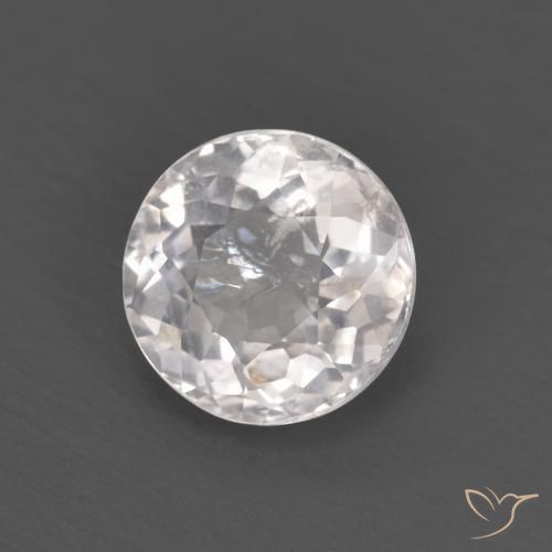 Morganita Rosado claro natural de 1.11 ct, Redondo, VS