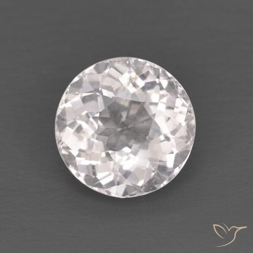 1.25ct Natural Rosado claro Morganita, Redondo, VS