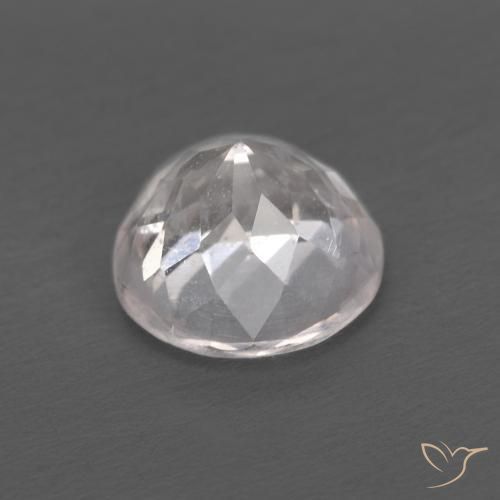 Morganita Rosado claro natural de 1.25 ct, Redondo, VS