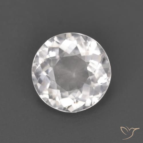 1.07ct Natural Rosado claro morganita, Redondo, VS
