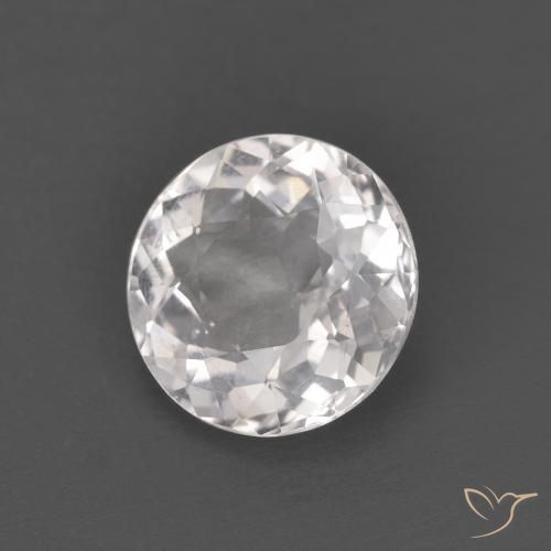 Morganita Rosado claro natural de 1.07 ct, Redondo, VS