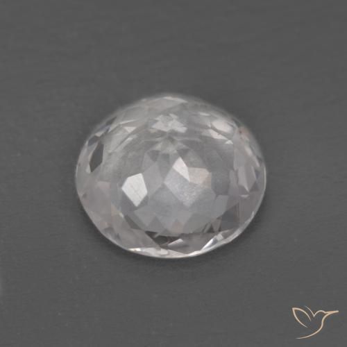 Morganita Rosado claro natural de 1.07 ct, Redondo, VS