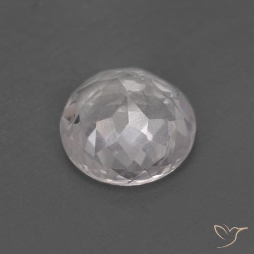 Morganita Rosado claro natural de 1.11 ct, Redondo, VS