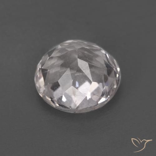 Morganita Rosado claro natural de 1.32 ct, Redondo, VS