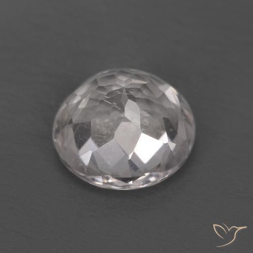 Morganita Rosado claro natural de 1.33 ct, Redondo, VS