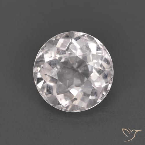 1.24ct Natural Rosado claro Morganita, Redondo, VS