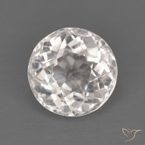 1.55ct Natural Rosado muy claro Morganita, Redondo, VVS-VS