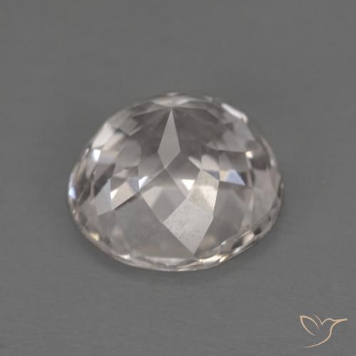 Morganita Rosado muy claro natural de 1.55 ct, Redondo, VVS-VS