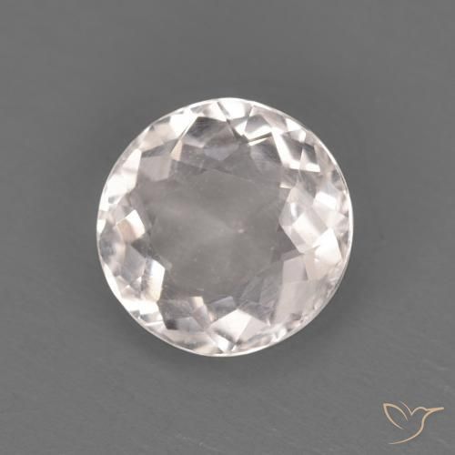 1.04ct Natural Rosado muy claro Morganita, Redondo, VVS-VS
