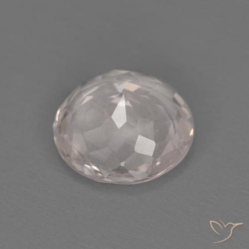 Morganita Rosado muy claro natural de 1.04 ct, Redondo, VVS-VS