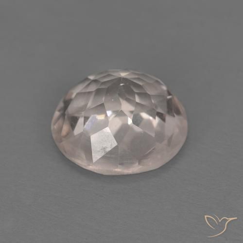 Morganita Rosado muy claro natural de 1.14 ct, Redondo, VS