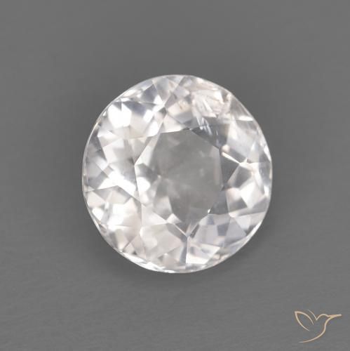 Morganita Rosado muy claro natural de 1.17 ct, Redondo, VS