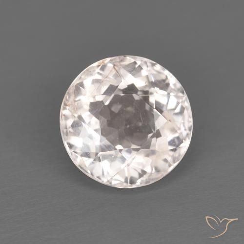 1.22ct Natural Medium Light-Pink Morganita, Redondo, VS