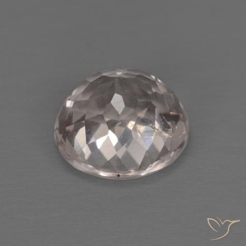 Morganita Medium Light-Pink natural de 1.22 ct, Redondo, VS