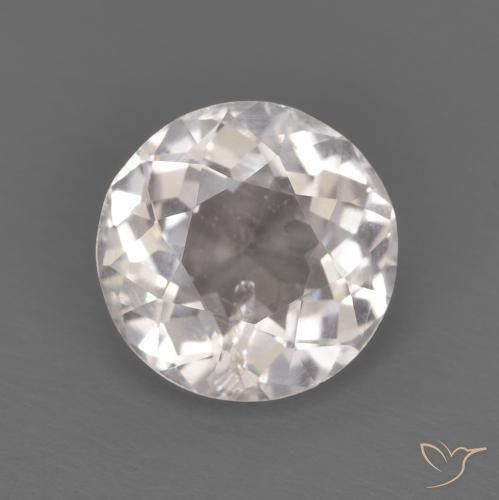 1.29ct Natural Rosado muy claro Morganita, Redondo, VS