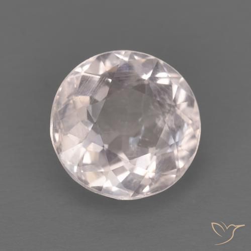 Morganita Rosado muy claro natural de 1.45 ct, Redondo, VS