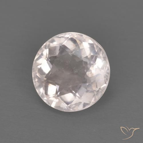 Morganita Rosado muy claro natural de 1.16 ct, Redondo, VS