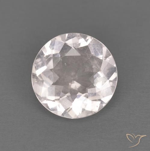 0.96ct Natural Rosado muy claro Morganita, Redondo, VVS-VS