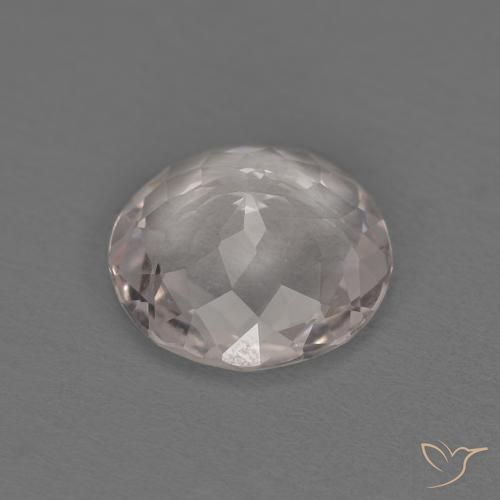 Morganita Rosado muy claro natural de 0.97 ct, Redondo, VVS-VS