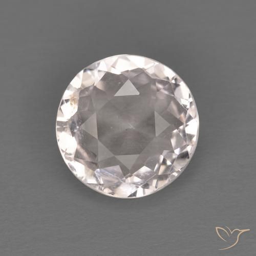 1.05ct Natural Rosado muy claro Morganita, Redondo, VVS-VS