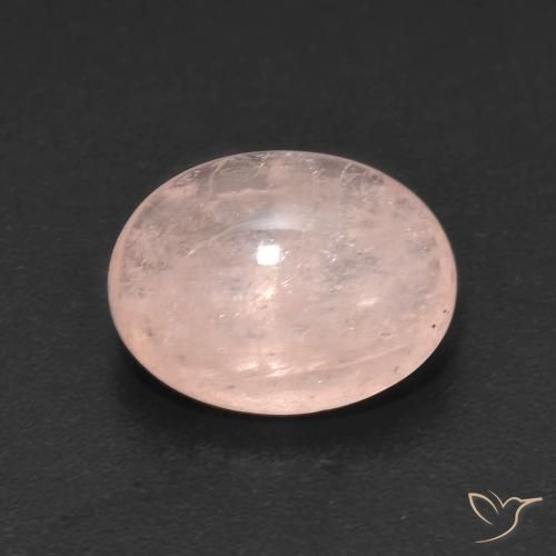 4.11ct Natural Medium Light-Pink morganita, Ovalada, Translúcido