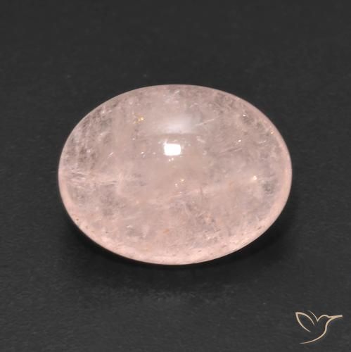 5.09ct Natural Rosado flamingo morganita, Ovalada, Translúcido