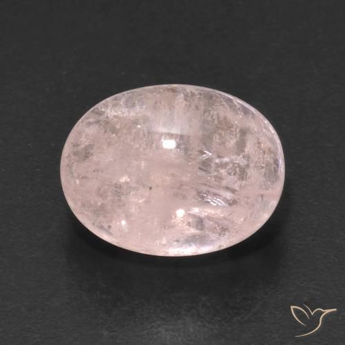 5.22ct Natural Rosado flamingo morganita, Ovalada, Transparente